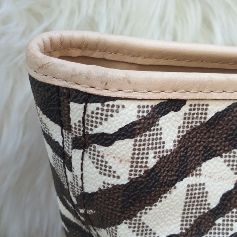 Michael Kors Zebra Print Tote - Picture 7 of 11